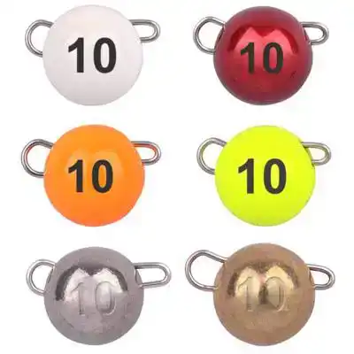 Freestyle Tungsten Bottom Jigs - 5 Gramm - Natural/Gold