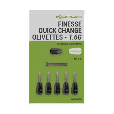 Finesse Quick Change Olivettes - 8 Gramm