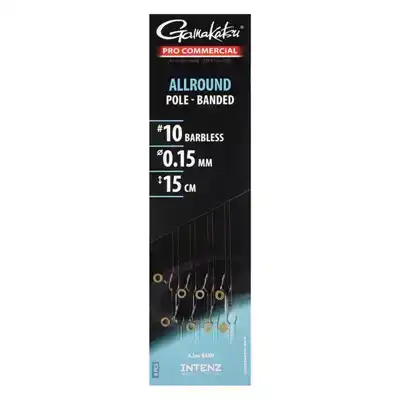 Pro Commercial Allround Pole Banded Ready Rigs - Barbless