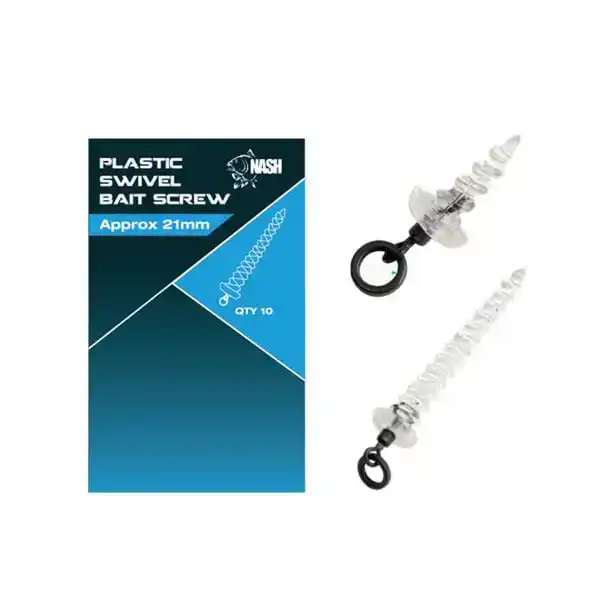 Plastic Swivel Bait Screw - 13 mm