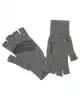 Wool ½ Finger Glove Steel L/XL
