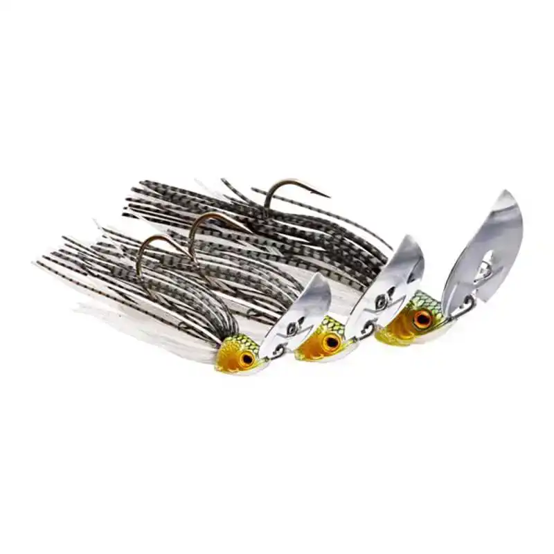 BladeBite Tungsten Bladed Jig V2 - 7 Gramm - Brown Chart.