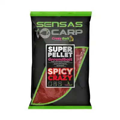 Crazy Bait Super Pellet Groundbait - Spicy Crazy