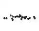 Articulation Beads - 3 mm - Black