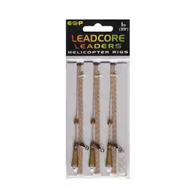 Helicopter Rig Leadcore Leaders - Original Camo