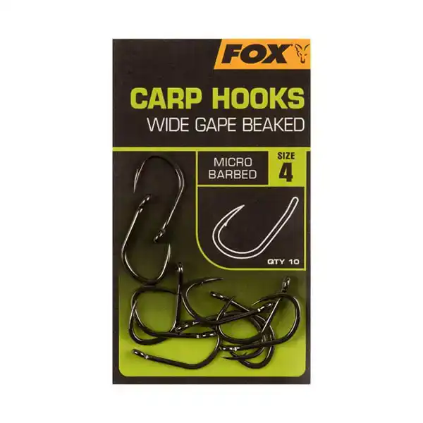 Carp Hooks Wide Gape Beaked - Haken: 6