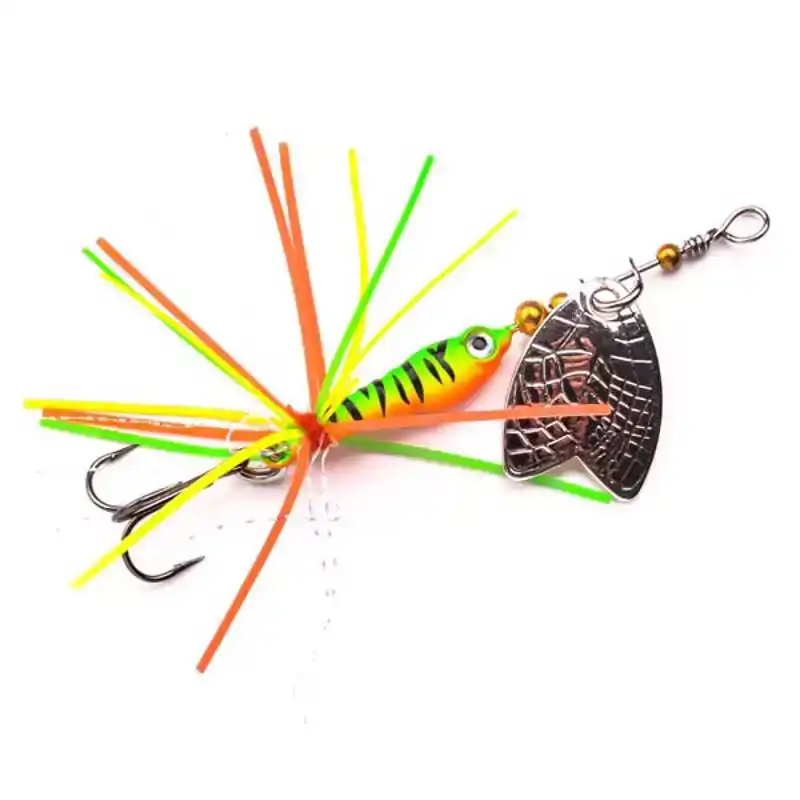 Larva Mayfly Micro Spinner - Brown Trout - Enkele Haken