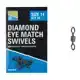 Diamond Eye Match Swivel - Größe: 10