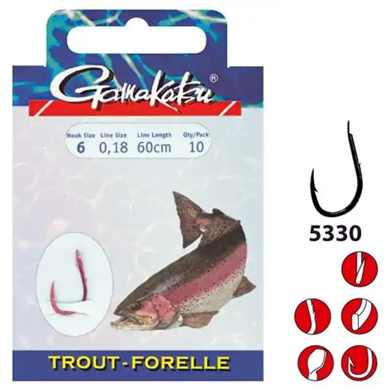 Trout 5330 R - # 10 - 0,16 mm - 60 cm