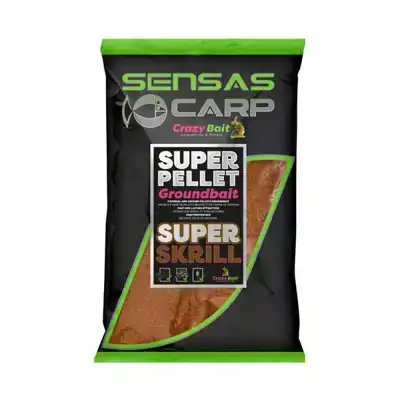 Crazy Bait Super Pellet Groundbait - Super Skrill