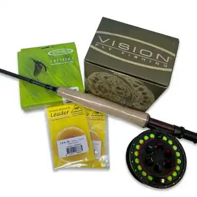 HOFF Fliegenfischen Set - 9 ft - #5