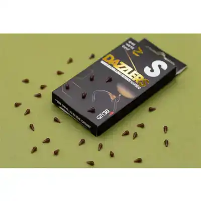 Dazzlers Worm Brown Long Distance Hookbead