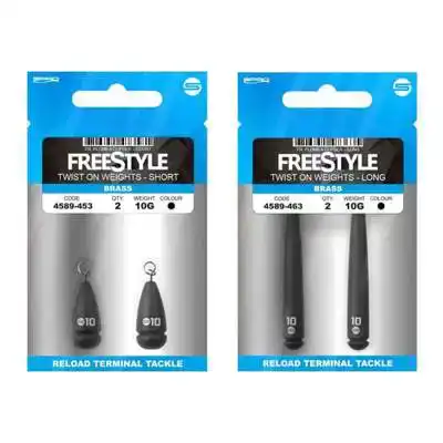 Freestyle Twist-on Weights - 5 Gramm - Short