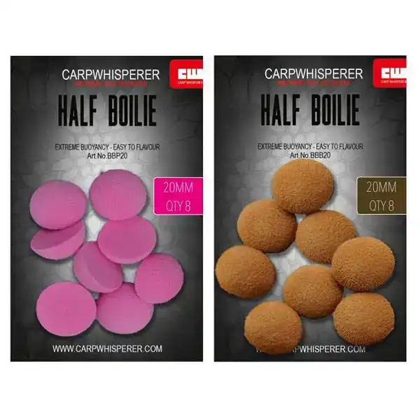 Half Boilie - 15 mm - Rosa