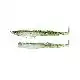 Black Eel Shallow Combo - No. 2 (110) - 4 Gramm - Ghost Minnow