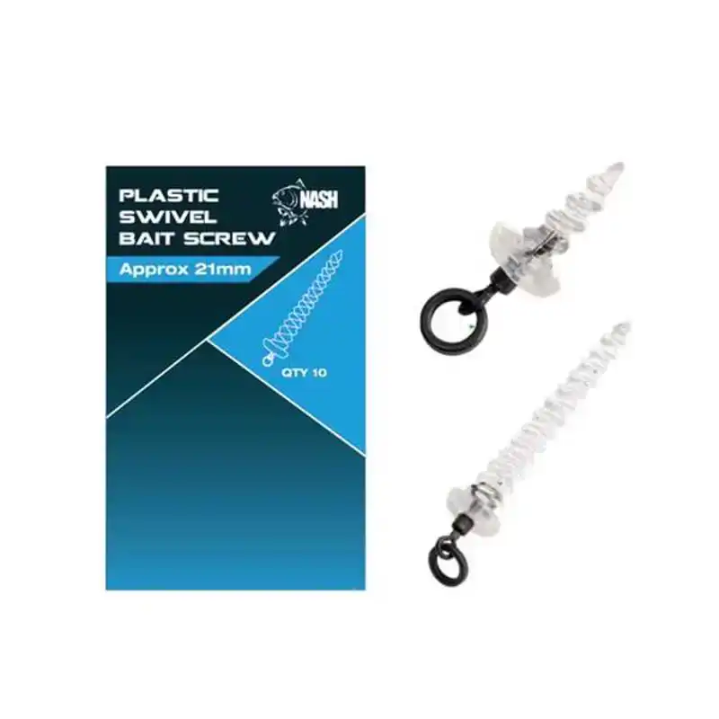 Plastic Swivel Bait Screw - 8 mm