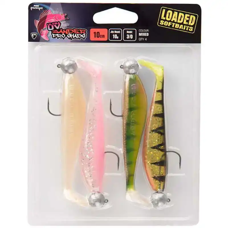 Loaded Zander Pro Shads - 10 cm - 10 Gramm