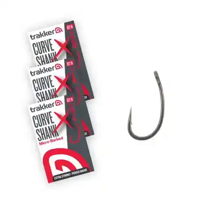 Curve Shank XS Hooks - Haken: 6