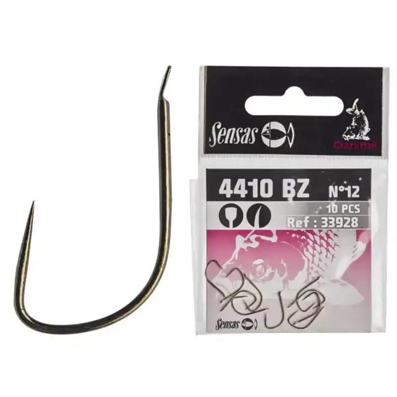 Crazy Bait Barbless 4410 Hooks - Größe: 12