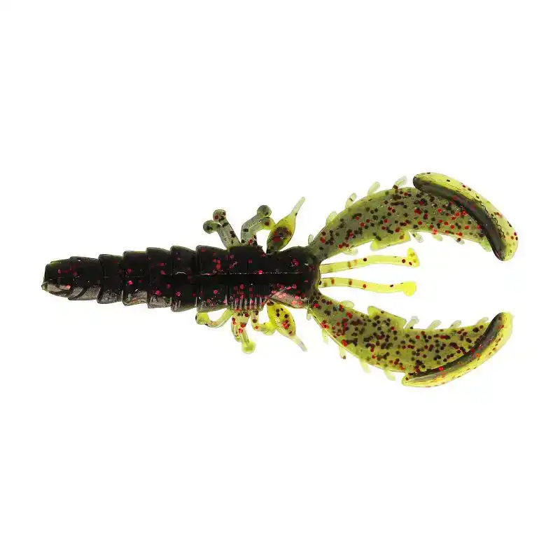 CreCraw Slim Creaturebait - 5,5 cm - Black/Chartreuse