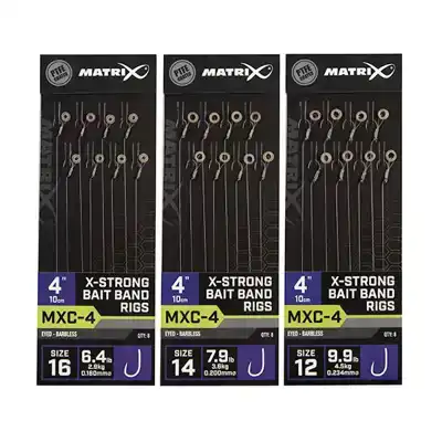 MXC-4 X-Strong Bait Band Rigs