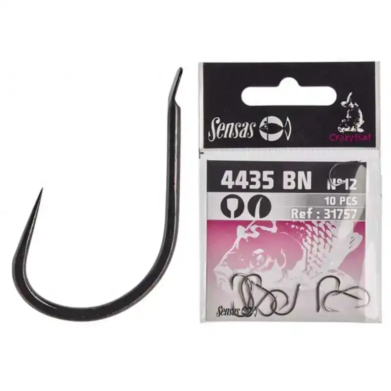 Crazy Bait Barbless 4435 Hooks - Größe: 10