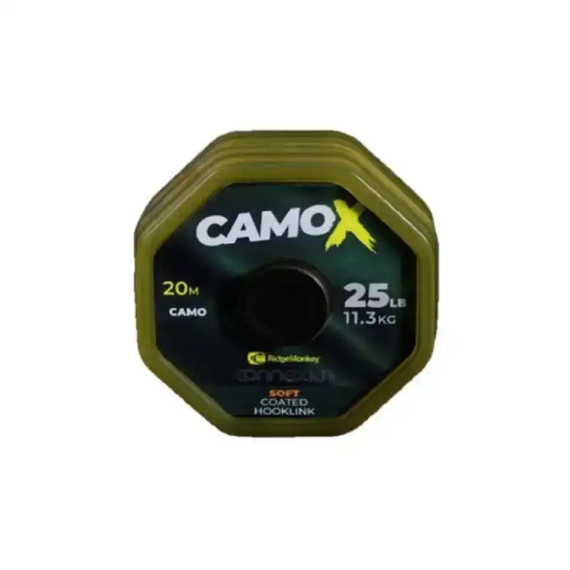 Connexion CamoX Soft Coated Hooklink - 25 lb
