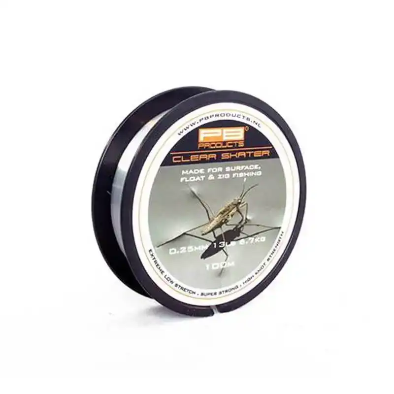 Clear Skater Monofilament - 0,25 mm - 6,7 kg