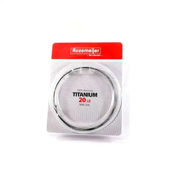 Titanium Wire - 20 lb. - 3 m