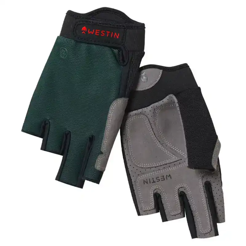 Drip UPF Half Finger Gloves - Large