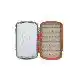 Tacky Pescador Fly Box - Small - Clear - Burnt Orange 