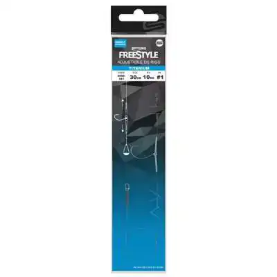 FreeStyle Titanium Adjustable DS Rig - Haken: 4 - 30 cm
