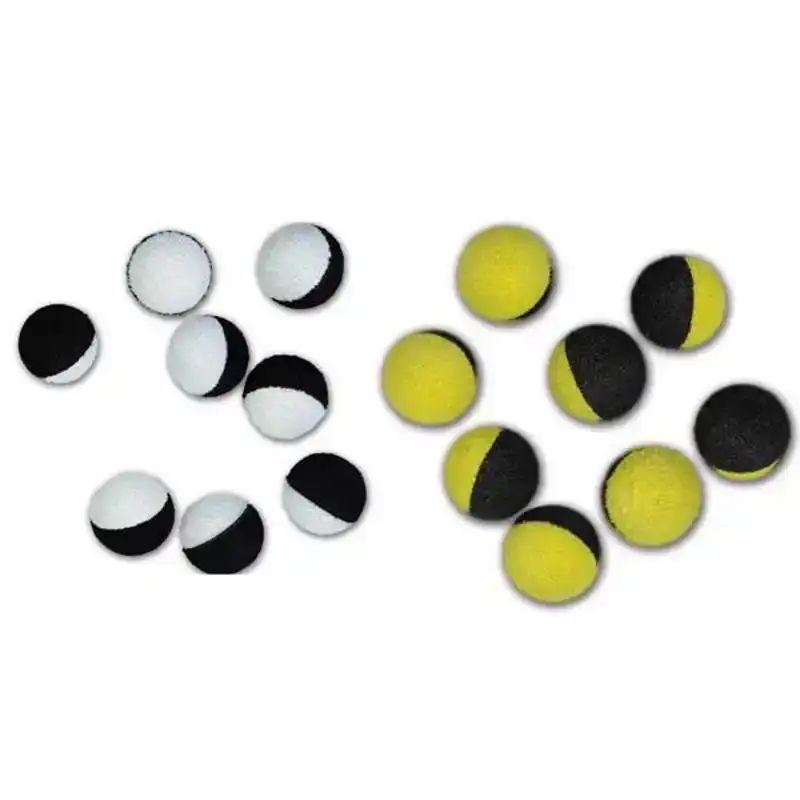 Two Tone Zig Balls - Gelb