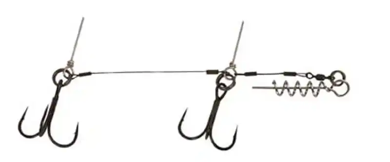 Shallow Stinger Rig - Haken: 2/0 - 12 cm