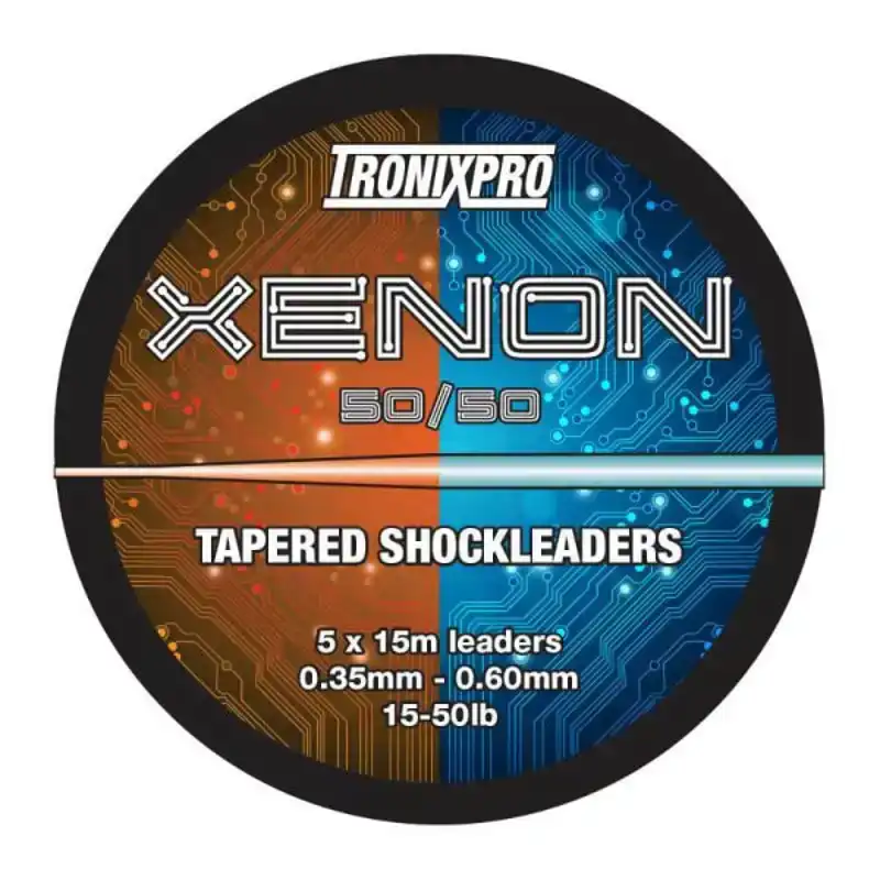 Xenon Tapered Leaders 50/50 - 0,25 / 0,60 mm