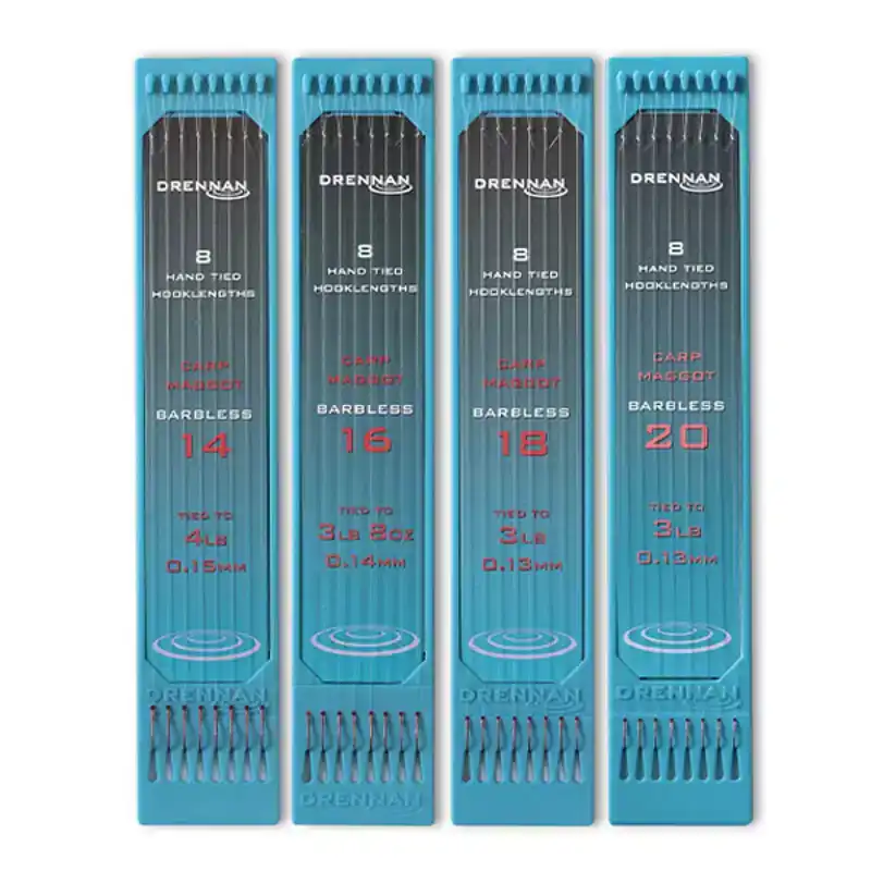 Carp Maggot Hooklengths - Haken: 14 - 0,15 mm