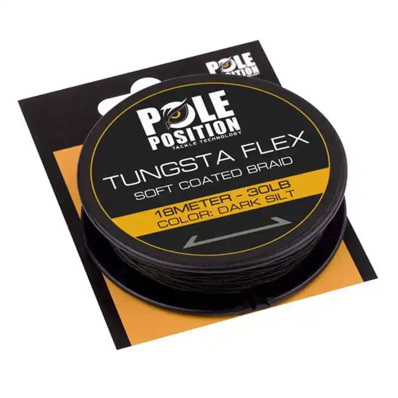 Tungsta Flex Soft Coated Braid - 20 lb - Muddy Brown