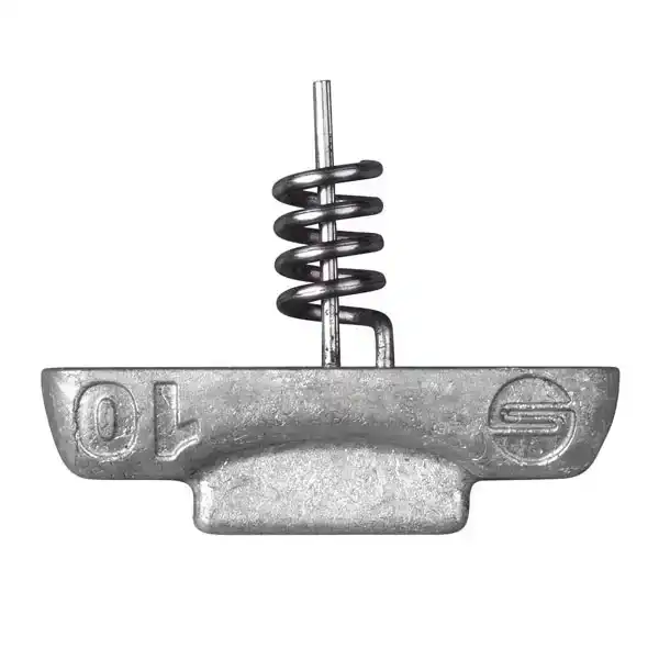 Zinc Screw-In Softbait Weights - 7 Gramm