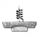 Zinc Screw-In Softbait Weights - 7 Gramm