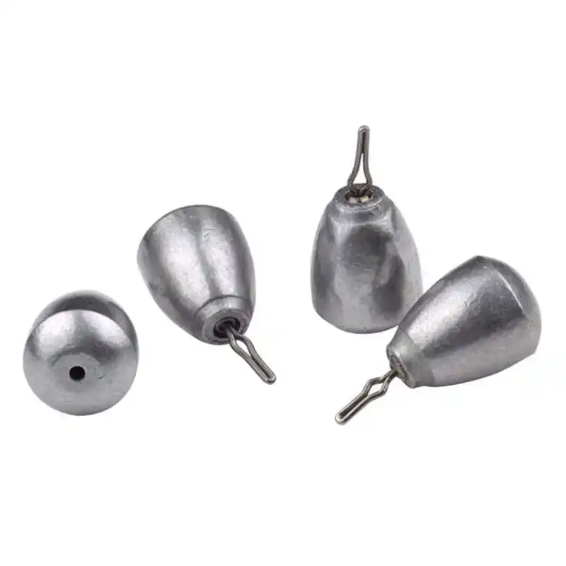 Stainless Steel Tear Dropshot Sinkers - 10,6 Gramm
