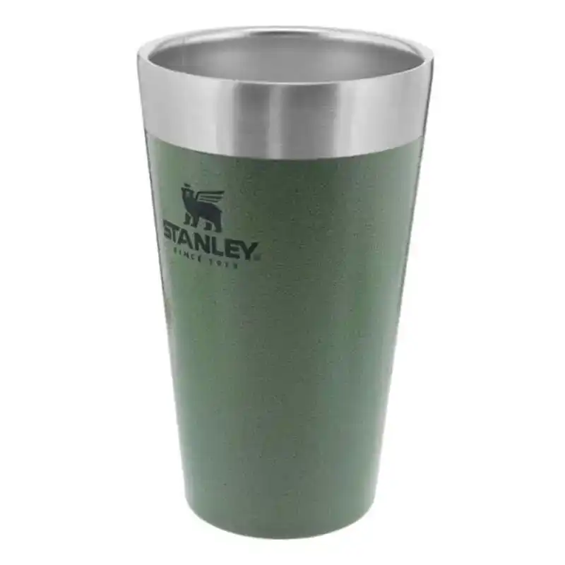 The Stacking Beer Pint - Matte Black