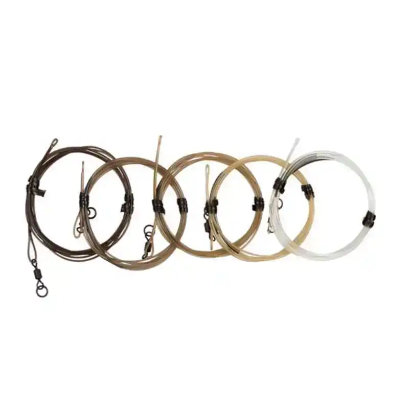 Dark Matter Leader - Ring Swivel - Clay