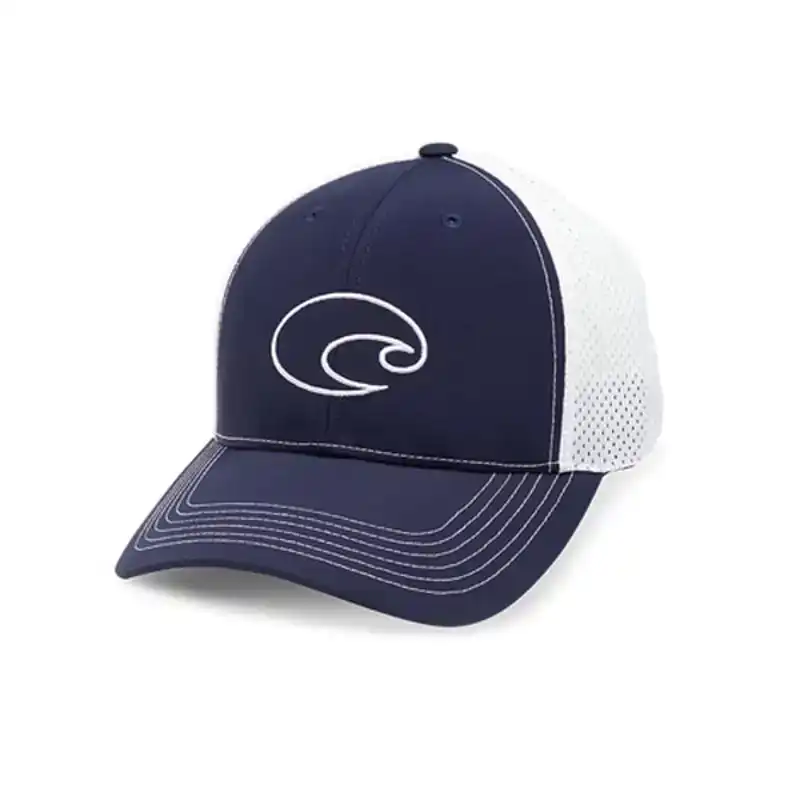 Structured Performance Trucker Hat Navy