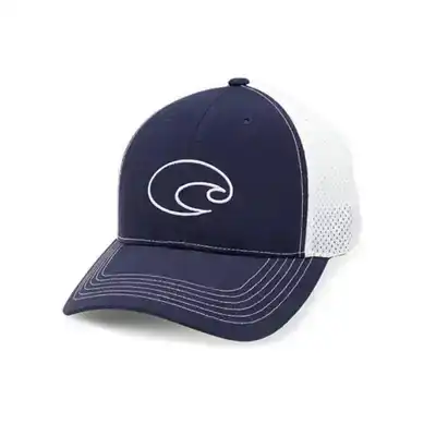 Structured Performance Trucker Hat Navy