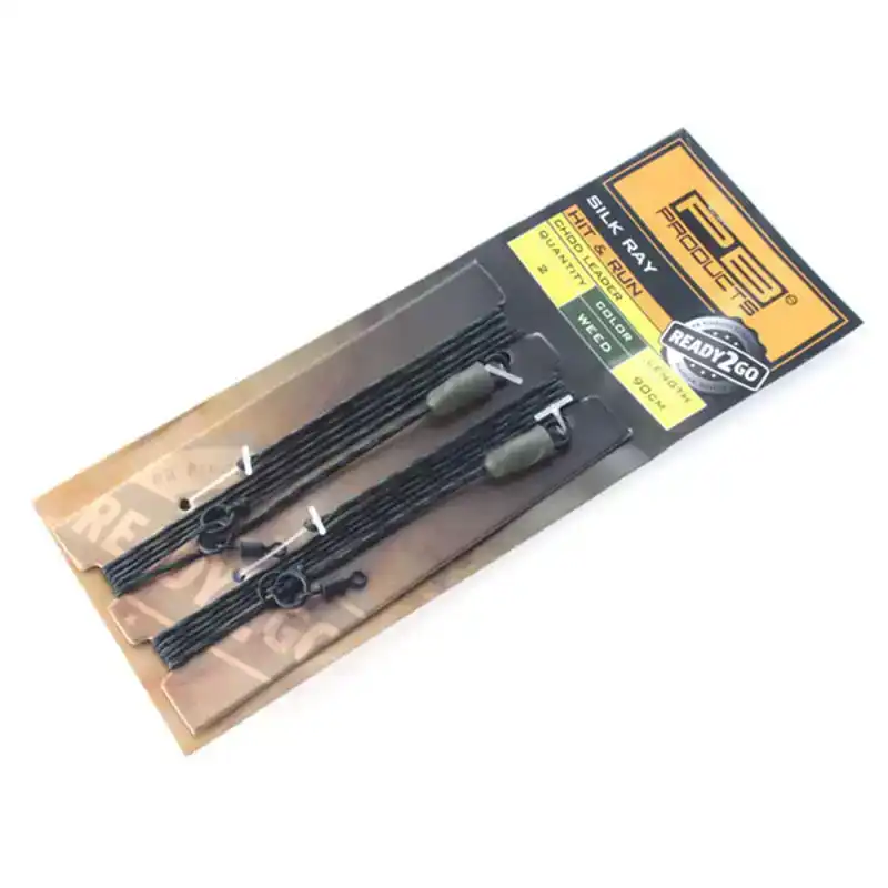 Ready2Go Silk Ray Hit & Run Chod Leader - Gravel