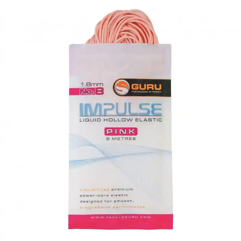 Guru Impulse Liquid Hollow Elastic - 1,8 mm - Pink