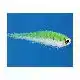 TR Baitfish - Chartreuse/White