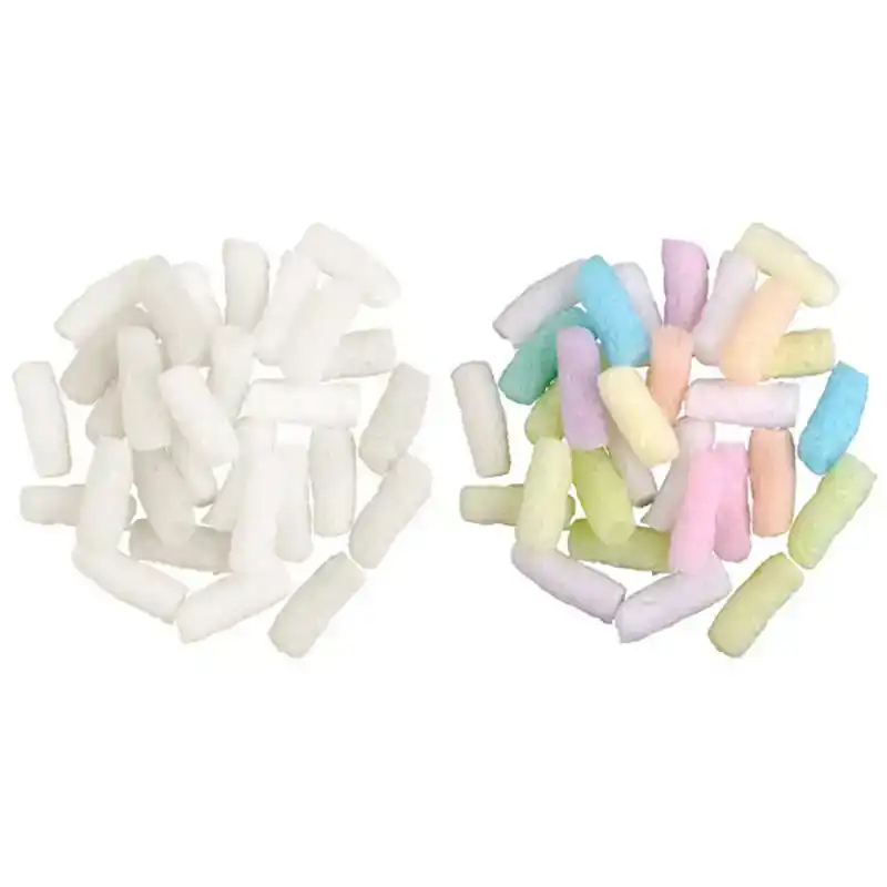 Soluble Foam Chips - White