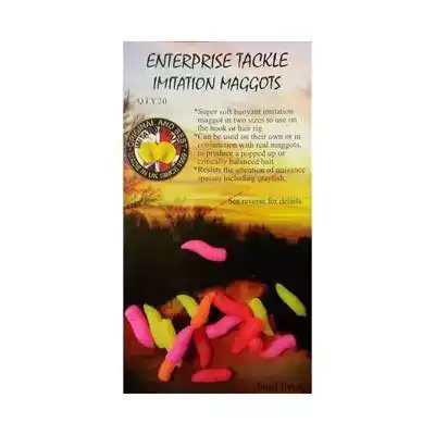 Pop-Up Imitation Maggots - Mix - Red, White, Bronze