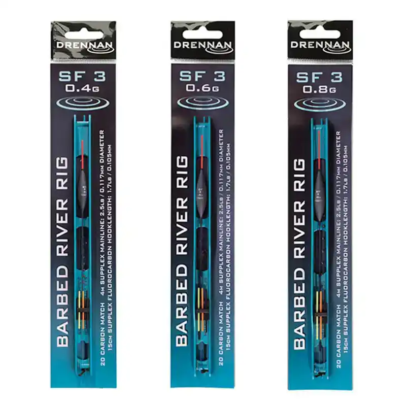 SF3 River Rigs - Barbed - 0,4 Gramm - #20 - 0,117 mm